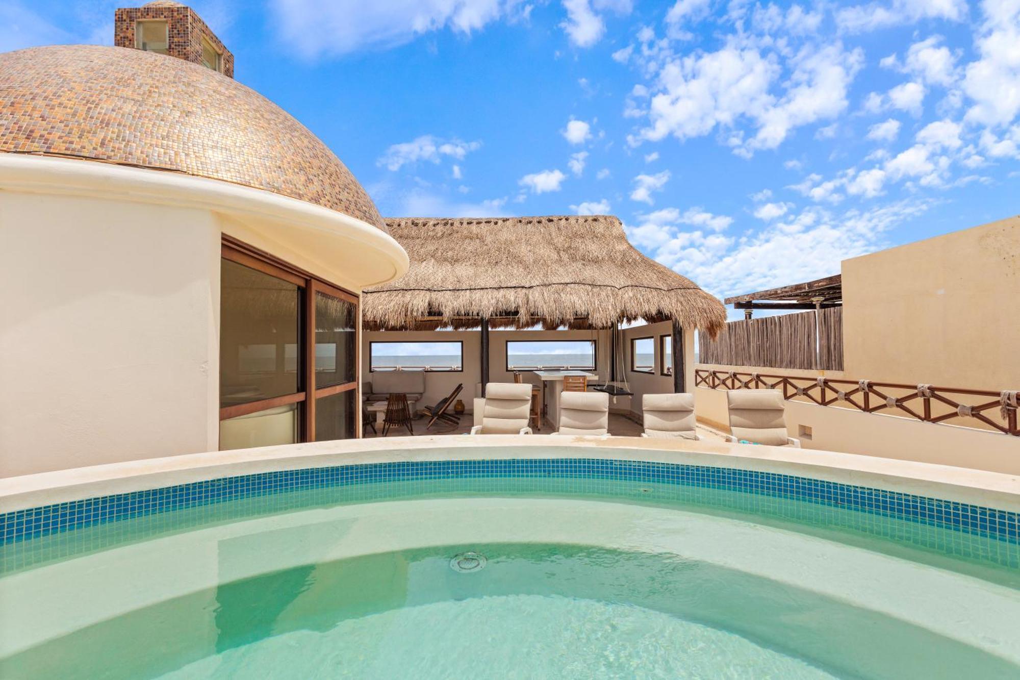 Вилла Casa Javi- Ocean Front Located Mid Исла-Мухерес Экстерьер фото